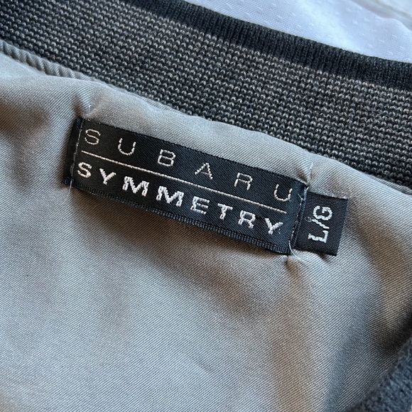 Vintage Subaru Pullover Shirt Symmetry AWD Golfing Light Sweater Outdoors Hiking - Picture 3 of 6